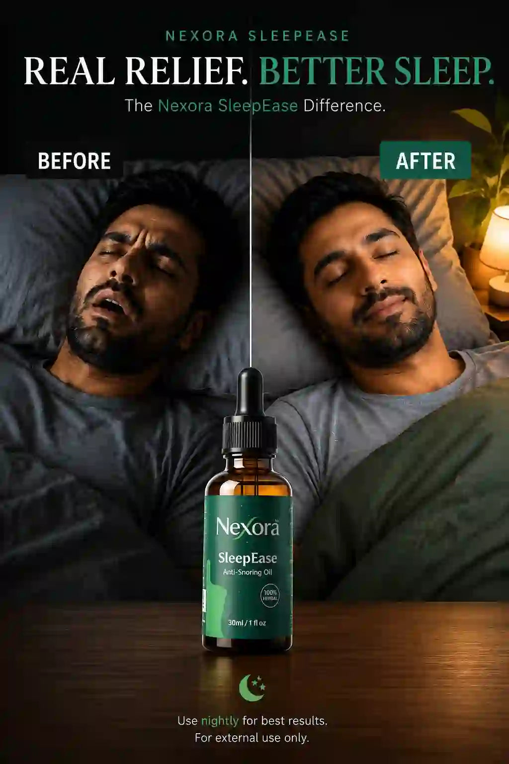 SleepEase - Anti Snoring Massage Oil